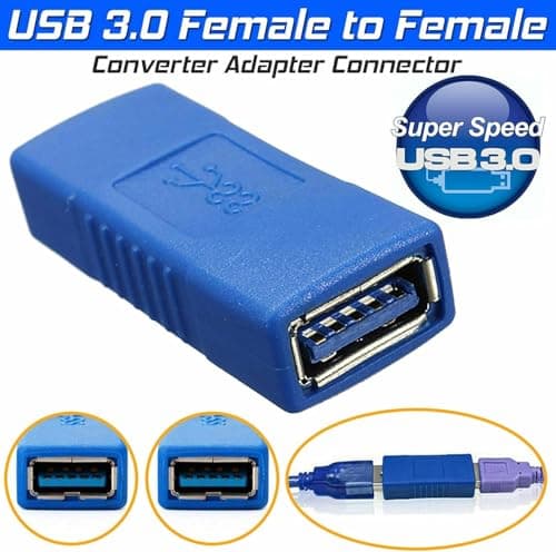 NEW USB 3.0 A Female Converter Adapter - Connect & Extend USB Cables Easily (3 Pack) — view 4
