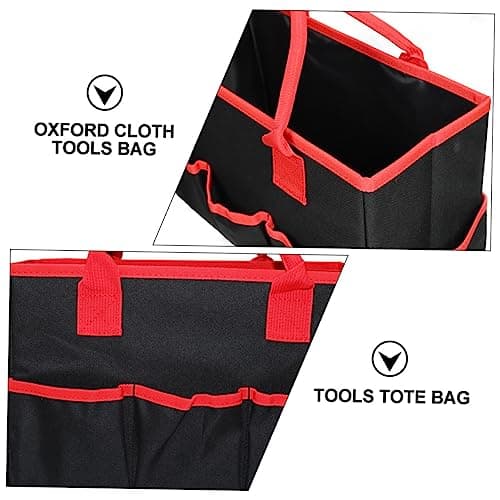 Multi-pocket Tool Organizer Oxford Tool Pouch Black Portable — view 5