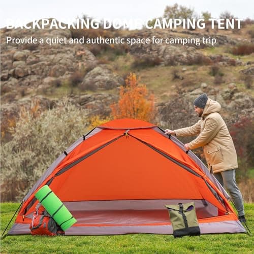EPCPSHADES 1-2 Person Dome Tents for Camping — view 3