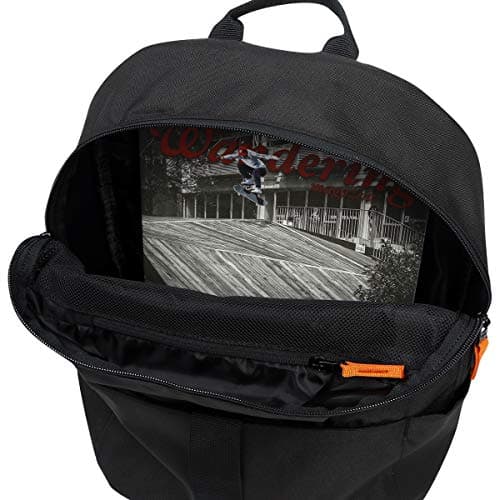 Eono Ultralight Casual Backpack for Men Women, 20L Basic Daypack Rucksack for School, Commuting, Travel, Hiking and Outdoor (Black) — view 5