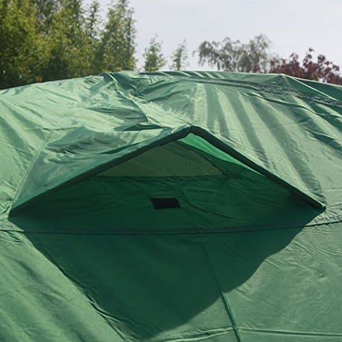 Andes Green 4 Person Man Berth Double Skin Camping/Festival Dome Tent — view 5