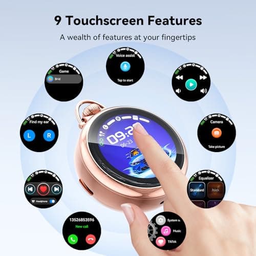 Yworlln NE71 Translation Earbuds Real Time, 164 Languages, Language Translator Device with Touch Screen, Translation Earbuds, Bluetooth 6.0, 9 Trans Modes, 60Hrs Playtime Earbuds for Travel Learn — view 4