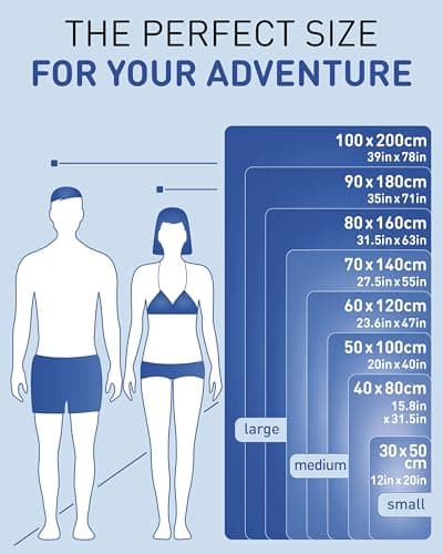 Fit-Flip Microfibre Towel - Compact, Ultra lightweight & Quick dry — view 4
