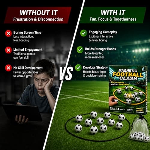 Evapure Magnetic Football Game for Kids & Adults — view 5