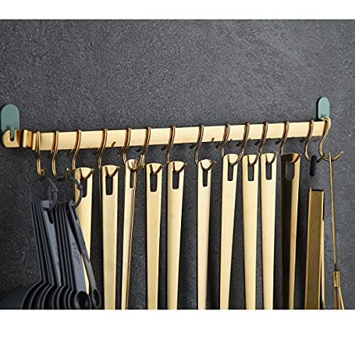 Gold Cooking Utensils Set,Kyraton Stainless Steel 37 Pieces Kitchen Utensils Set with Titanium Gold Plating,Kitchen Gadgets Cookware,Kitchen Tool Set with Utensil Holder. Dishwasher Safe — view 4