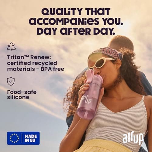 AIR UP water bottle Twist Pro Lavender 600ml Starter Set, 5 Scent Pods — view 5