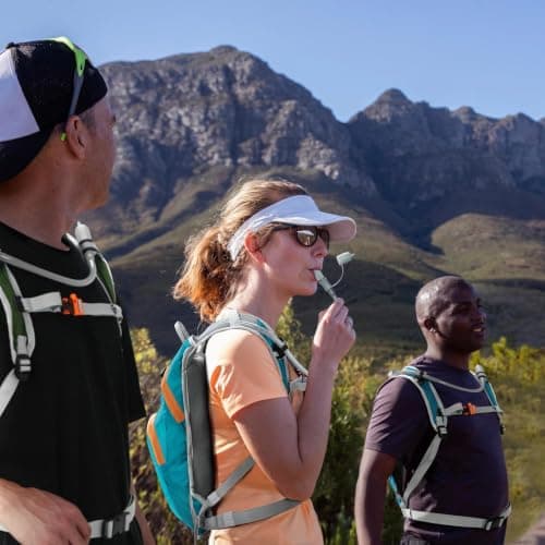 Nepest Hydration Pack Backpack with 2L Water Bladder Water Backpack, Teal — view 6