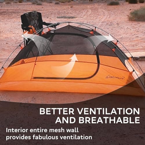 Clostnature Waterproof 1 Man Tent, Lightweight Camping Tent — view 5