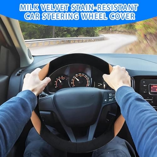 Steering Wheel Cover Soft Anti-Slip Thermal — view 3