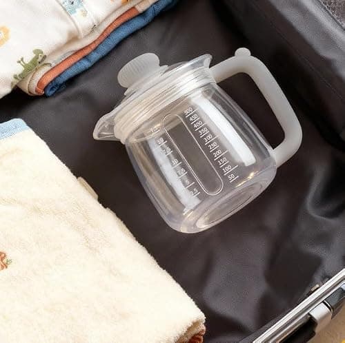 Portable Silicone Coffee Pot for Travel Camping(Transparent) — view 3