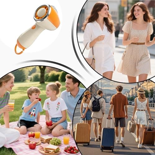Portable Powerful Portable Fan Portable and Rechargeable Cooler — view 4