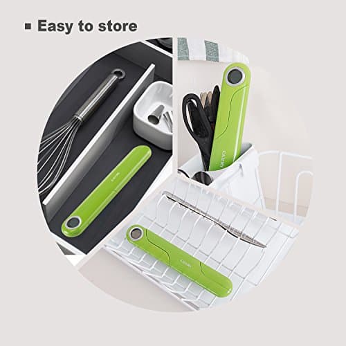 CAMRY Foldable Digital Kitchen Scale, Green — view 5