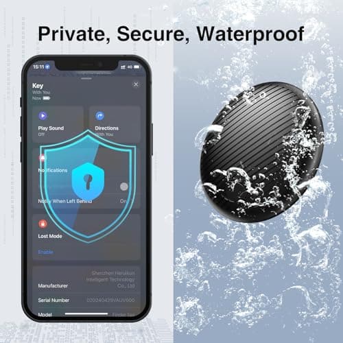 Smart Tracker Tag 2 Pack Compatible with Apple Find My (IOS Only) — view 6
