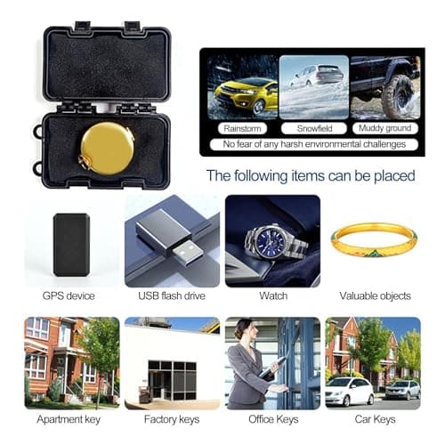 Small Magnetic Key Holder Box Safe Protective Key Box Car Accessories — view 4