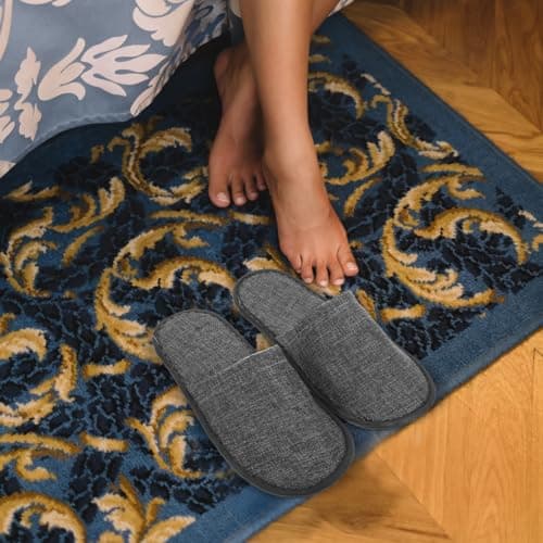 GALPADA Disposable Non-Slip Slippers 20 Pack Portable Folding Spa Slippers for Home Hotel Indoor Guest Use Lightweight Comfortable — view 2