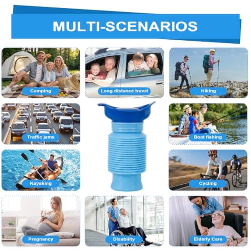 Shrinkable Urinal,Portable Urinals for Men Women,Male Female Urine Bottle — view 6