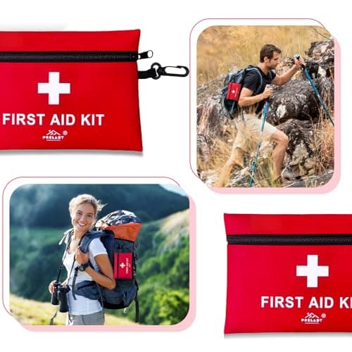 152 Piece First Aid Kit TSA Approved First Aid Kit International Travel Essentials Backpack Hiking Kit — view 5