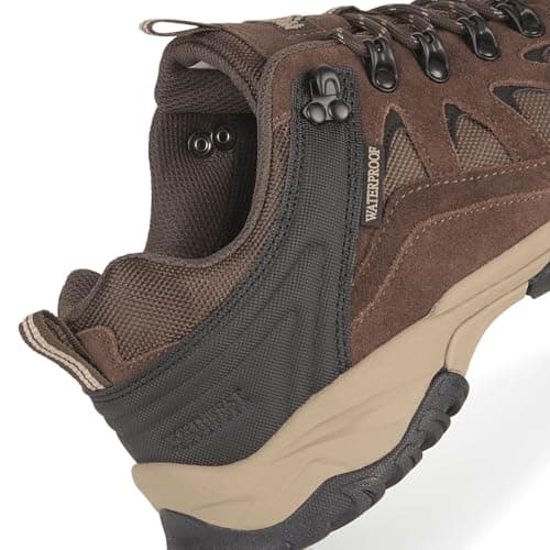 Northwest Territory Steen Men's Waterproof Walking Shoes, Brown, Size 9 — view 6