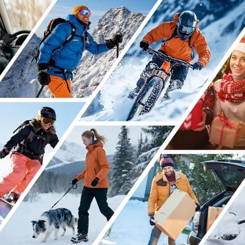 TOLEMI Winter Gloves, -20℉ Coldproof Ski Gloves 3M Thermal Gloves Touchscreen Gloves Snowboarding Insulated Gloves for Cycling Running Climbing Hiking Outdoor Sports — view 6