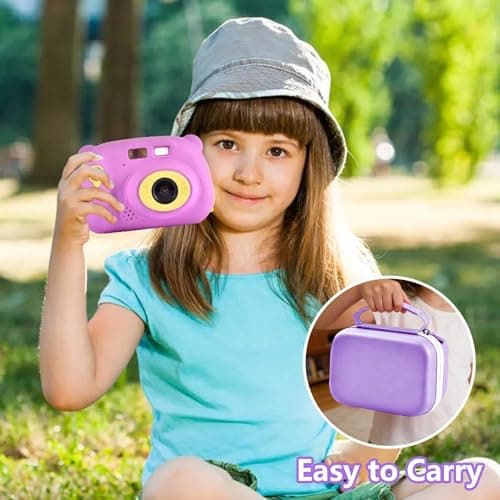 Kids Camera Case Compatible with ETIKEZ/Hangrui/HiMont/CalineGam/TIATUA — view 6
