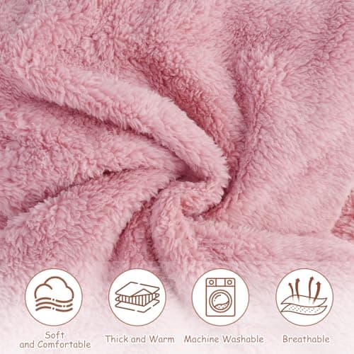 flintronic Kids Neck Scarves, Loop Scarf Set, Girls Boys Neck Warmer, Children Autumn Winter Scarf, Thermal Windproof, for Toddler Boys Girls, Pink — view 3