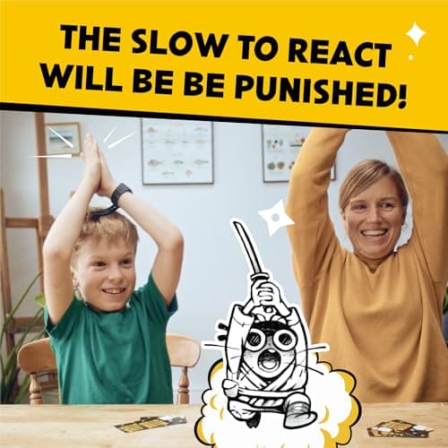 Party Snail Games Ninja Hamster Apocalypse Disco: The Action-Packed Card Game That Gets Everyone Exploding With Laughter. Hilarious Fun for Kids, Teens and Adults. Perfect for home or travel — view 6