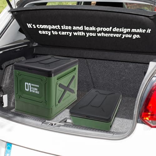 Foldable Portable Toilet for Camping & Travel – Heavy Duty 150kg Capacity, PP-ABS Collapsible Toilets Stool with Storage Bag, Waste Bags & Solidifier – Emergency Toilet for Car, RV, Fishing, Outdoor — view 3