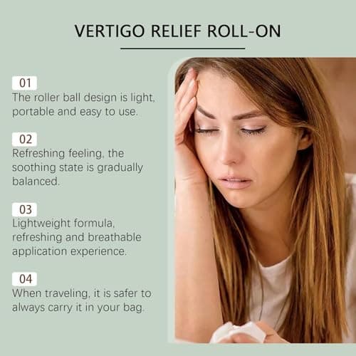 Anti-Dizzy Roll-On, Gentle Vertigo Relief Roll-On for Daily Care, Vertigo Ease Roller, Natural Ingredients Can Quickly Relieve Dizziness, Rebalance Your Body Naturally (1) — view 5