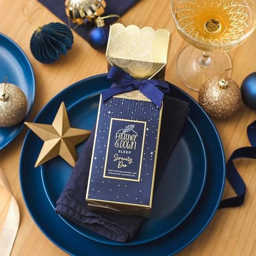 Feather and Down Serenity Duo Gift Set (2 x 50ml Pillow Spray & Relaxing Eye Mask) - With Lavender & Chamomile Essential Oils to Encourage Calm & Aid a Restful Night's Sleep. — view 4