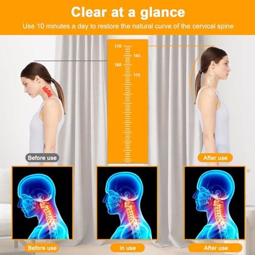Wohnson EU Neck Stretcher For Neck pain,Neck and Shoulder Relaxer, Neck Hump Pillow for Muscle Relax, Neck Cloud Pain Relief - Cervical Neck Traction Device For Muscle Relax And TMJ Pain Relief — view 4