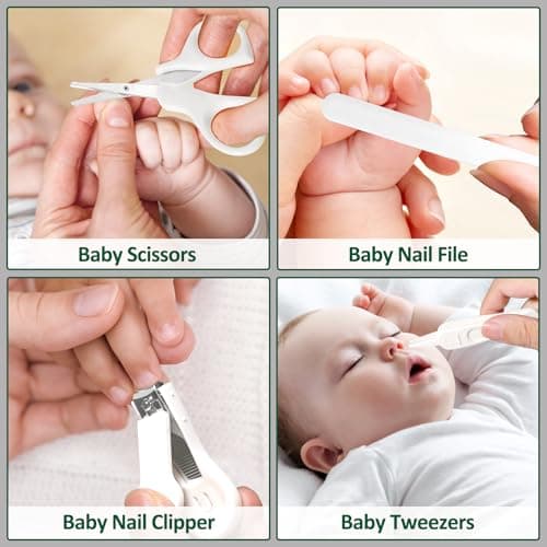 Baby Healthcare and Grooming Kit for Newborn Kids, 24PCS Upgraded Safety Baby Care Kit, Newborn Nursery Health Care Set, Baby Care Product — view 3