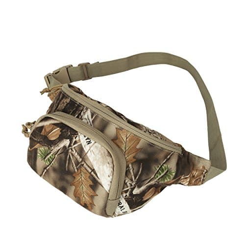 Auscamotek Hunting Camo Fanny Pack for Men Camouflage Waist Bag for Hunters Waterproof — view 3