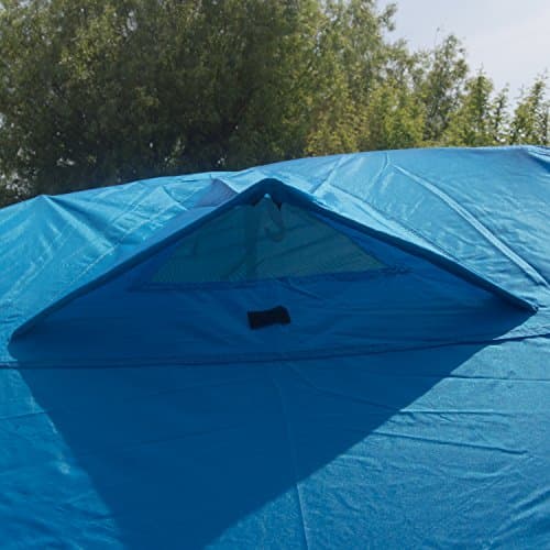 Andes Blue 4 Person Man Berth Double Skin Camping/Festival Dome Tent — view 5