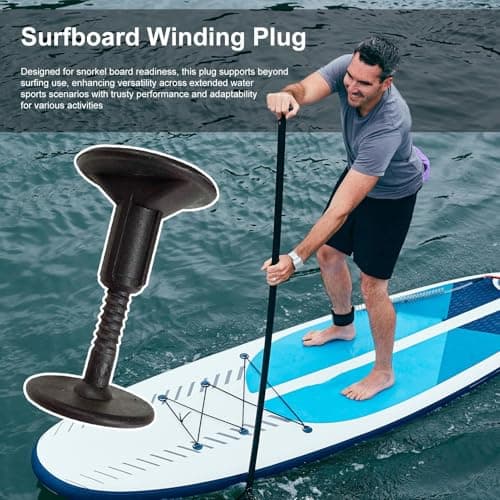 Paddle Board Plug Replacement Portable Leash Cord Winding Fixing Screw — view 2