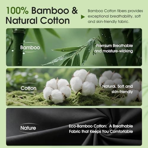 MUSICOZY 2-Pack Bamboo Cotton Breathable Sleep Headphones for Side Sleepers — view 4