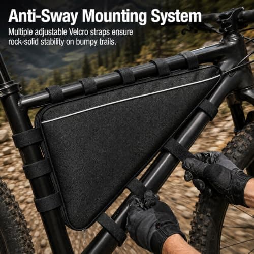 Ebike Battery Bag Triangle Bike Frame Bag, Electric Bicycle Kit Case — view 6