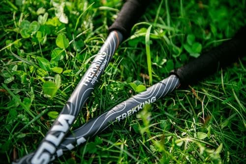 Silva Aluminum Cork Trekking Poles, Grey, 140cm, Pair — view 2