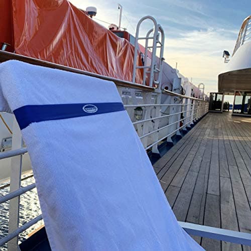 Towel Bands (4 Pack) - The Better Towel Chair Clips Option for Beach, Pool & Cruise Chairs — view 2