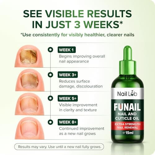 NAIL LAB Premium Fu Nail Elixir for Toenails - 15 ml Small | Travel Size | Extra Strong Nail Care Strengthener | Contains Tea Tree Oil | Repair Damaged Nails & Cuticles | Anti-Fungus Supplies — view 2