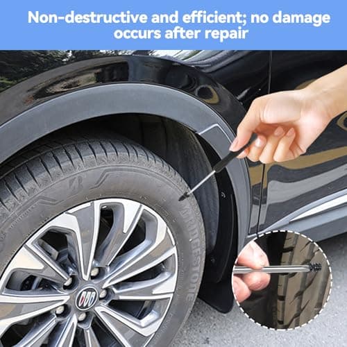 Luckwaii Tyre Repair Kit Rubber Nails 100Pcs Puncture Repair Screws — view 4