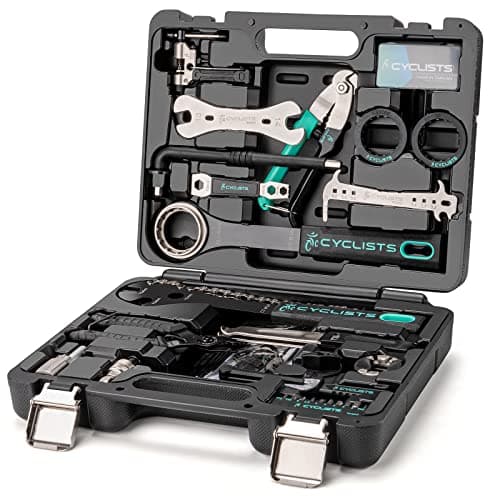 27-Piece Bike Tool Kit - Mountain/Road Bike Repair Kit with Storage Case