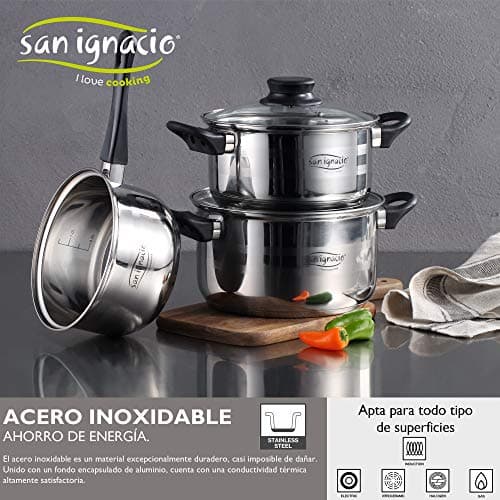 Kitchen Battery Pack 5 Pieces + Set of 3PC Hermetic Stackable Plastic — view 3