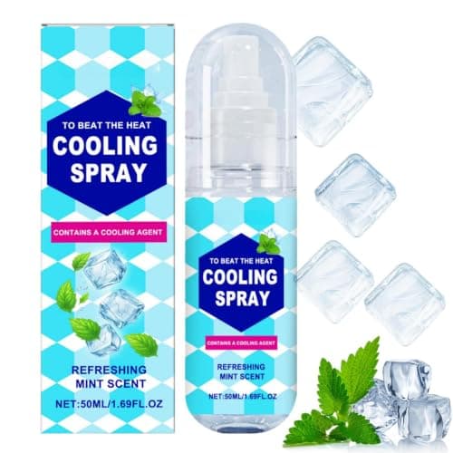 50ml Cooling Mist Spray for Hot Weather,Summer Cooling Spray for Face& Body
