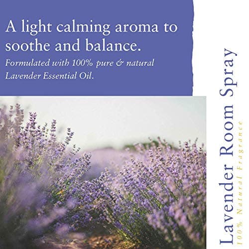 Absolute Aromas Natural Lavender Room Spray 30ml with Pure Lavender (Lavandula Angustifolia) Essential Oil - A Light, Crisp and Calming Aroma - 100% Pure, Natural, Vegan, Undiluted and Cruelty-Free — view 2