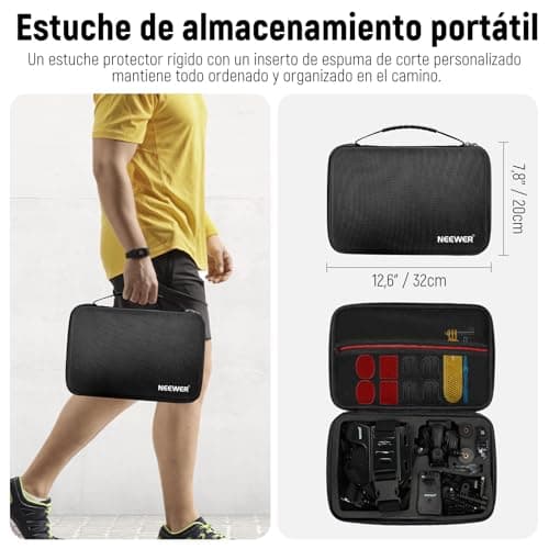 NEEWER 50 in 1 Action Camera Accessory Kit Compatible with GoPro DJI — view 2