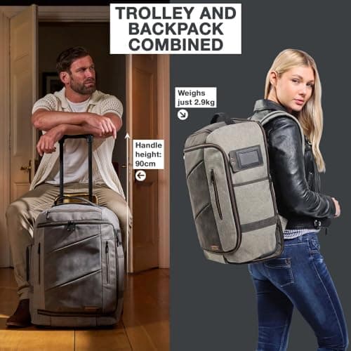 Cabin Max Ryanair Cabin Bag 55x40x20 Trolley Backpack Hand Luggage, 40L — view 6