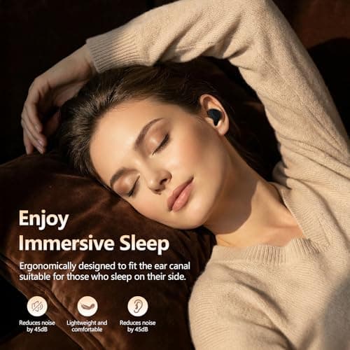 Ear Plugs for Sleep, 36dB Noise Canceling, Silicone Ear Plugs for Sleeping — view 5