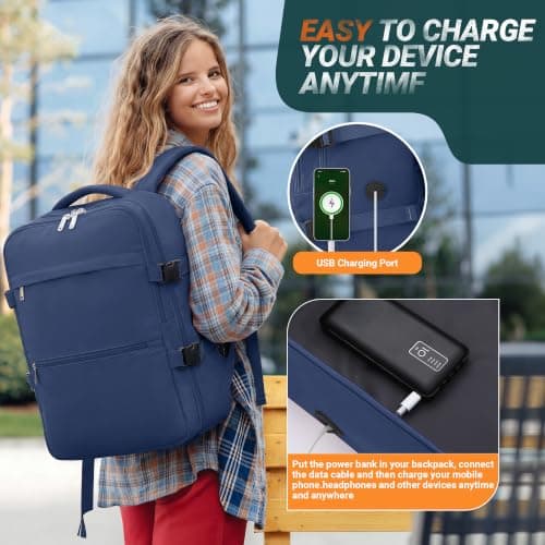 xlodea for Ryanair Cabin Bags 40x30x20 Cabin Bag Travel Backpack Cabin Size — view 4