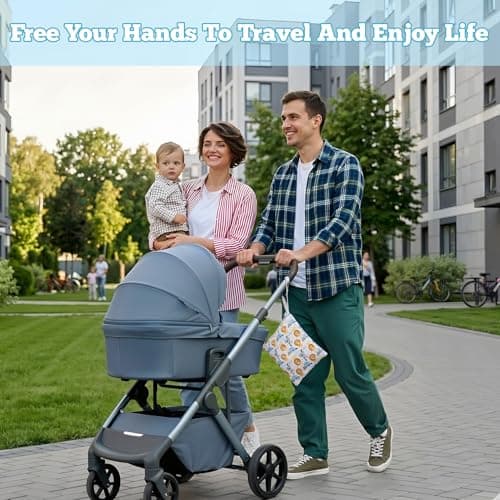 GSrenyu 3 Pcs Wet Bag Waterproof Wet Dry Bags, Reusable Nappy Bag Organiser — view 6
