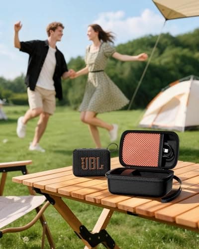 ProCase Hard Travel Case for JBL Go 5/4/3/Go 3 Eco Ultra -Black — view 3